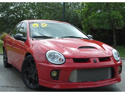 2005 dodge neon srt-4, 2.4l l4, 5 spd manual, just 76,400 miles no reserve.