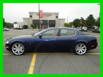 2007 maserati quattroporte repairable rebuilder **hurricane sandy flood**