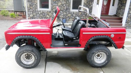 1968 ford bronco wagon sport utility 2-door 5.0l