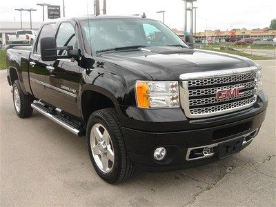 2500 hd 4wddenali crew duramax diesel gm certified low miles clean carfax