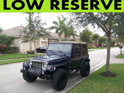 2002  wrangler x /automatic / 94 auto check score