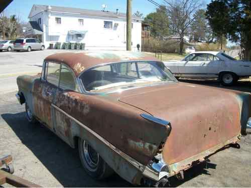 1957 Chevrolet Bel Air 2 Door Hardtop Great Project Chevy BelAir Rat Rod, US $5,000.00, image 4