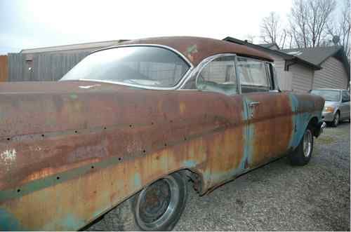 1957 Chevrolet Bel Air 2 Door Hardtop Great Project Chevy BelAir Rat Rod, US $5,000.00, image 5