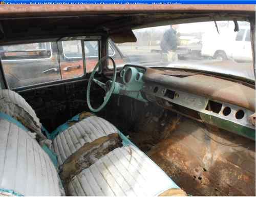1957 Chevrolet Bel Air 2 Door Hardtop Great Project Chevy BelAir Rat Rod, US $5,000.00, image 7