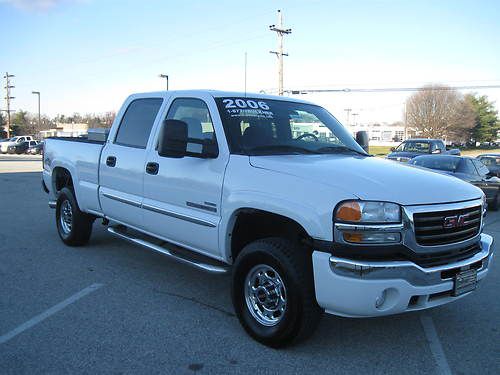 2006 gmc sierra 2500 crewcab  4x4 sle duramax diesel alison trans.50k miles