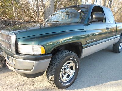 1999 dodge ram 1500 laramie slt 4x4 extra cab 5.2ltr 8cyl w/air highbidwins