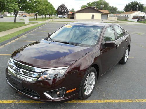 2011 ford fusion sel sedan 4-door 2.5l