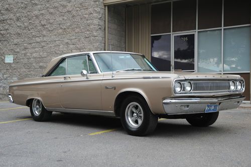 1965 dodge coronet 500 - owned by pilot - 318 w/ hemi block, 727 3 spd auto !