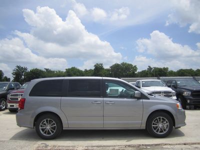 Brand new sleek silver 2013 dodge grand caravan r/t minivan