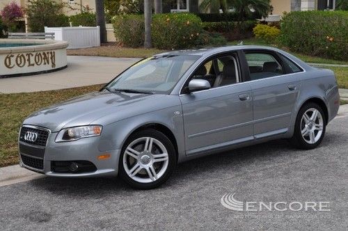 2008 audi a4 2.0t sedan**convenience/audio/prem packs**paddles**satellite**