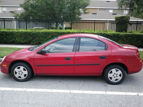 2004 dodge neon se sedan 4-door 2.0l-  runs great- cold ac-  low miles