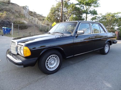80 mercedes benz 300d w123 diesel sedan euro grey market bio 240d 300 240