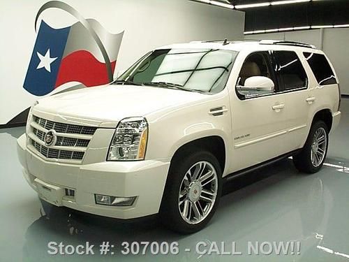 2012 cadillac escalade premium sunroof nav dvd 22's 21k texas direct auto