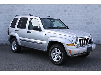 Jeep liberty diesel limited crd 4x4 leather navigation heated seats