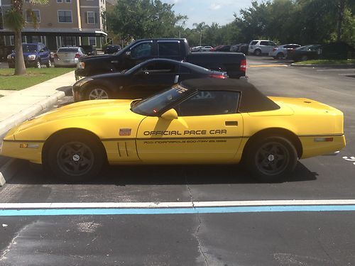 Pristine! 1986 Chevrolet Corvette Indianapolis 500 Pace Car Convertible 5.7L, US $21,900.00, image 2