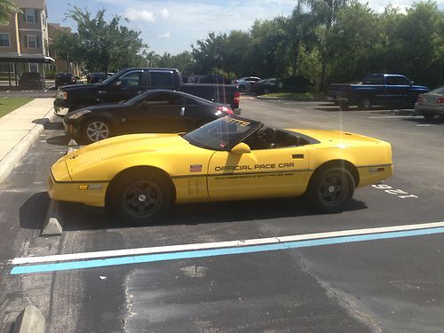 Pristine! 1986 Chevrolet Corvette Indianapolis 500 Pace Car Convertible 5.7L, US $21,900.00, image 5