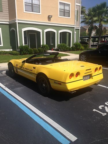 Pristine! 1986 Chevrolet Corvette Indianapolis 500 Pace Car Convertible 5.7L, US $21,900.00, image 6