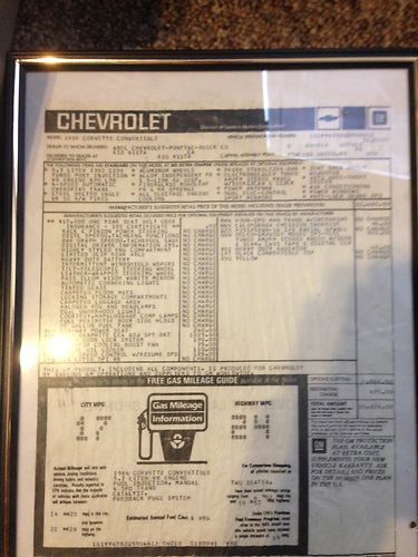 Pristine! 1986 Chevrolet Corvette Indianapolis 500 Pace Car Convertible 5.7L, US $21,900.00, image 18