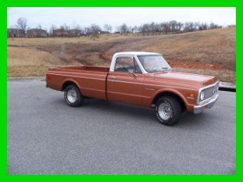 72 chevrolet 1/2 ton pickup restored 350 v8