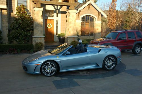 Ferrari 430 Spider 2005, F1, Grigio Alloy, Blue Medio interior, Ferrari serviced, US $125,000.00, image 2