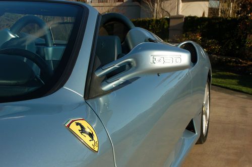 Ferrari 430 Spider 2005, F1, Grigio Alloy, Blue Medio interior, Ferrari serviced, US $125,000.00, image 3
