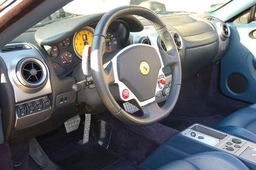Ferrari 430 Spider 2005, F1, Grigio Alloy, Blue Medio interior, Ferrari serviced, US $125,000.00, image 4
