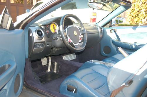 Ferrari 430 Spider 2005, F1, Grigio Alloy, Blue Medio interior, Ferrari serviced, US $125,000.00, image 5