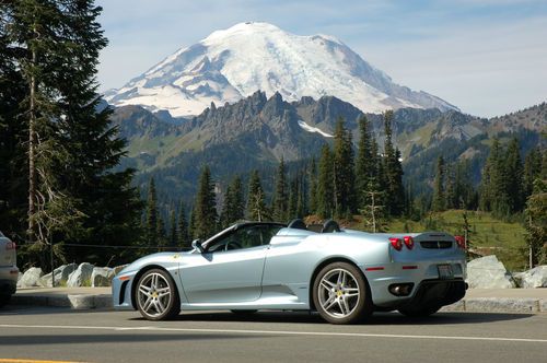 Ferrari 430 Spider 2005, F1, Grigio Alloy, Blue Medio interior, Ferrari serviced, US $125,000.00, image 6