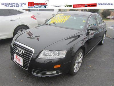 3.0t premium 3.0tl black audi a6 navigation turbo one owner garage kept warranty