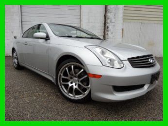 Infiniti 06 luxury 6-speed manual sport xenon speed premium kit performance