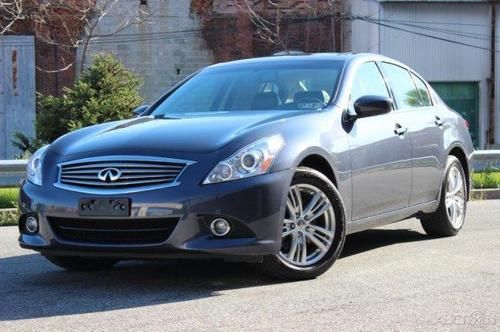 2011 infiniti g25x leather all wheel drive sunroof alloy wheels sport sedan