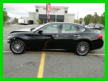 2011 infiniti m56x awd navigation back up camera repairable **sandy flood***