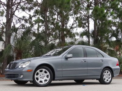 2005 mercedes c240 v6 * no reserve * ffv flex fuel e85 rare! loaded!