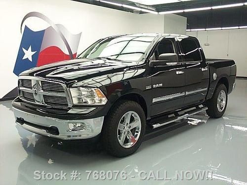 2009 dodge ram big horn crew hemi 4x4 6-pass 20's 69k texas direct auto