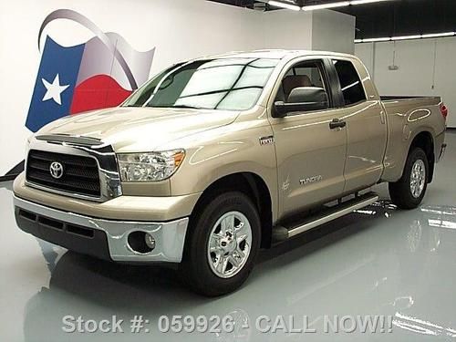 2008 toyota tundra sr5 dbl cab 5.7l v8 side steps 69k texas direct auto