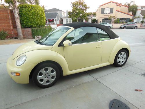 2003 volkswagen beetle gl convertible 2-door 2.0l