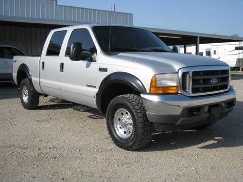 2001 ford super duty f-250 crew cab xlt 4wd 7.3l nice