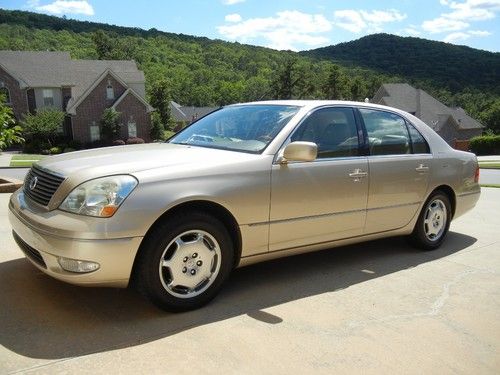 2002 lexus ls430 luxury sedan 4-door, well maintained, new timing belt &amp; fluids.