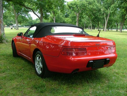 PORSCHE:  1993 968  Convertible 98,648 miles, image 2