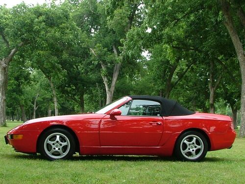 PORSCHE:  1993 968  Convertible 98,648 miles, image 5