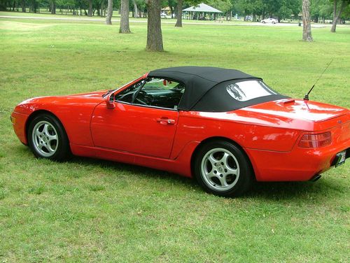 PORSCHE:  1993 968  Convertible 98,648 miles, image 6