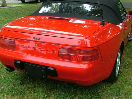 PORSCHE:  1993 968  Convertible 98,648 miles, image 17