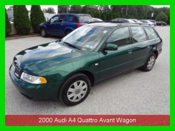 2000 1.8t wagon all wheel drive 1 owner clean carfax