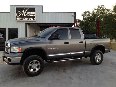 2005 dodge ram 2500 laramie 5.9l cummins diesel automatic leather quad cab short