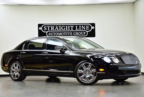 2006 bentley continental flying spur black chrome great price