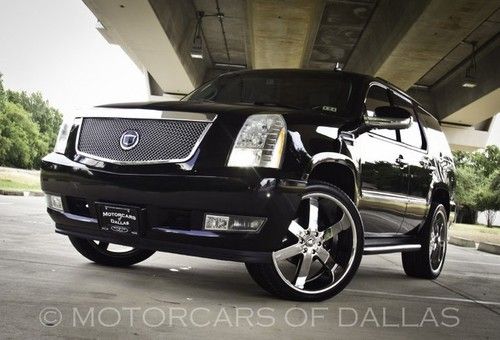 2007 cadillac escalade navigation sunroof tv/dvd bose sound system sat. radio
