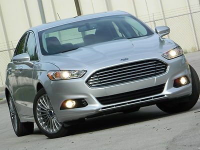 2013 ford fusion titanium package sync sunroof back en camera clear rebuilt