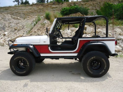 Lifted, restored cj-7, 360 high performance v8! arb lockers, trail or street!!