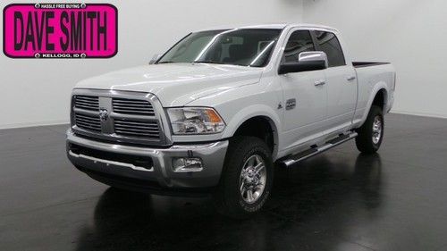 2012 new white crew 4wd diesel 4wd auto power sunroof heated/ac leather rearcam
