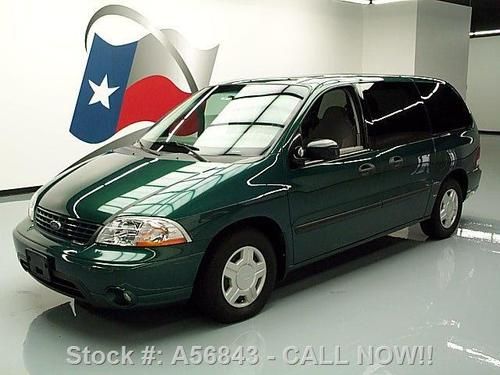 2003 ford windstar lx 3.8l v6 7-pass third row 27k mi texas direct auto